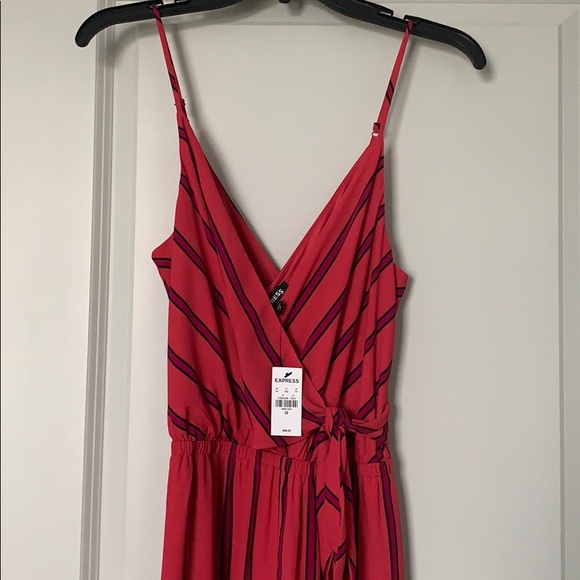 Striped Express Jumpsuit - Picture 2 of 6